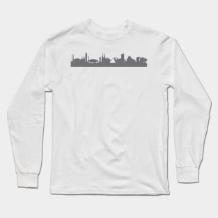 Eindhoven in gray Long Sleeve T-Shirt